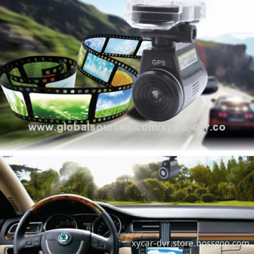 HD 720P 5.0MP DVR Recorder/Car Black Box with GPS, G-sensor, Laser Light, Voice Speech, SOS